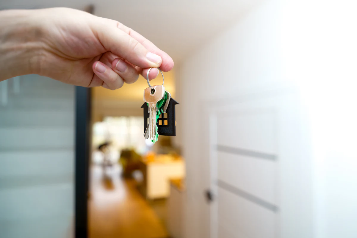 Schlüsselübergabe bei BT Immobilienservice